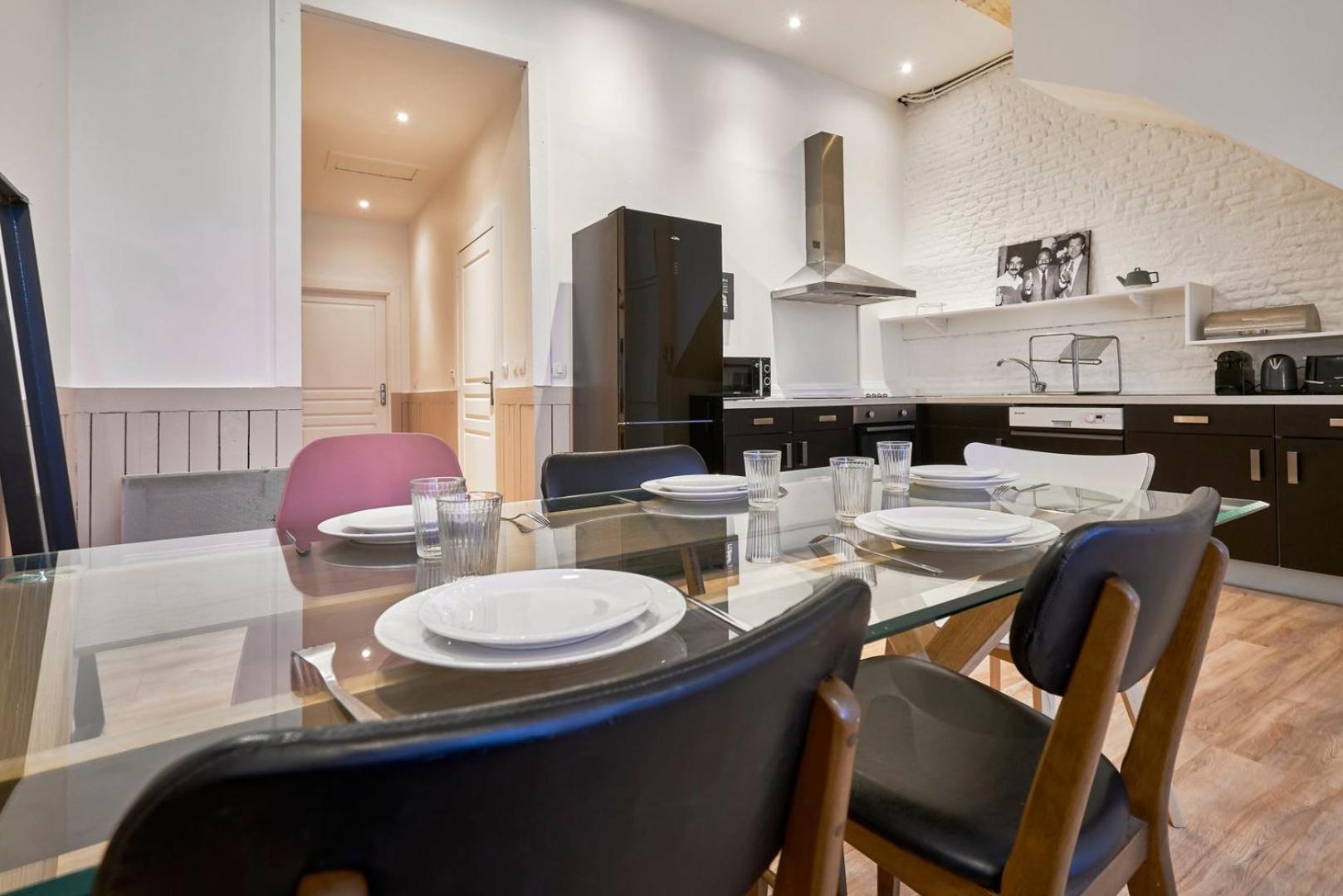 Old Lille: Charming Renovated Apartment 外观 照片
